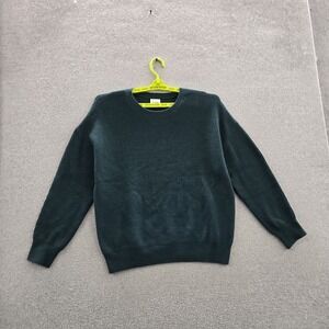 Express Women Sweater‎ M Green Nylon Rayon Long Sleeve Relaxed Ultrasoft NWT